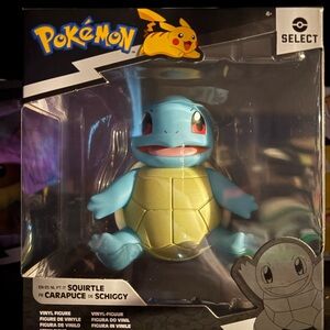 Pokemon Squirtle Figure - Blue and Yellow
